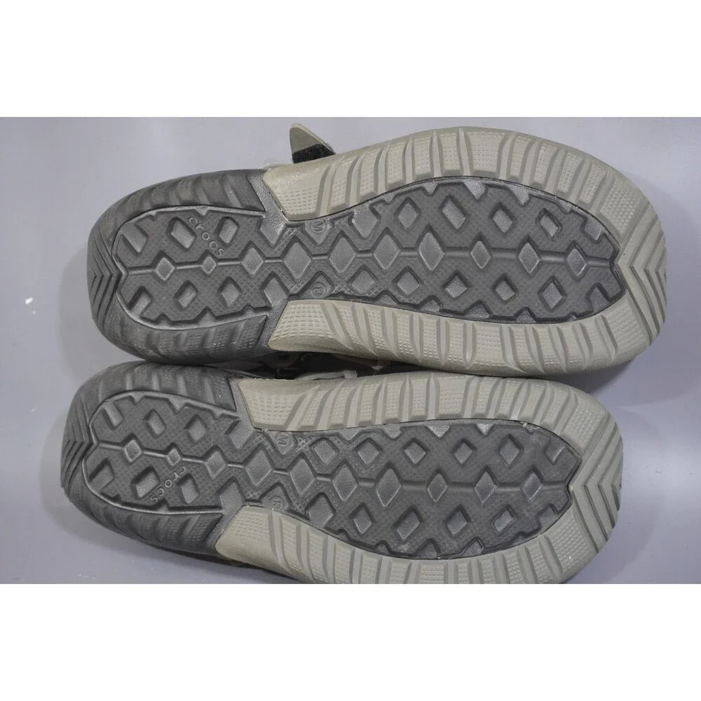 Crocs Swiftwater Mesh Sandals Shoes Mens 13 Black Closed Toe Comfort Outdoor